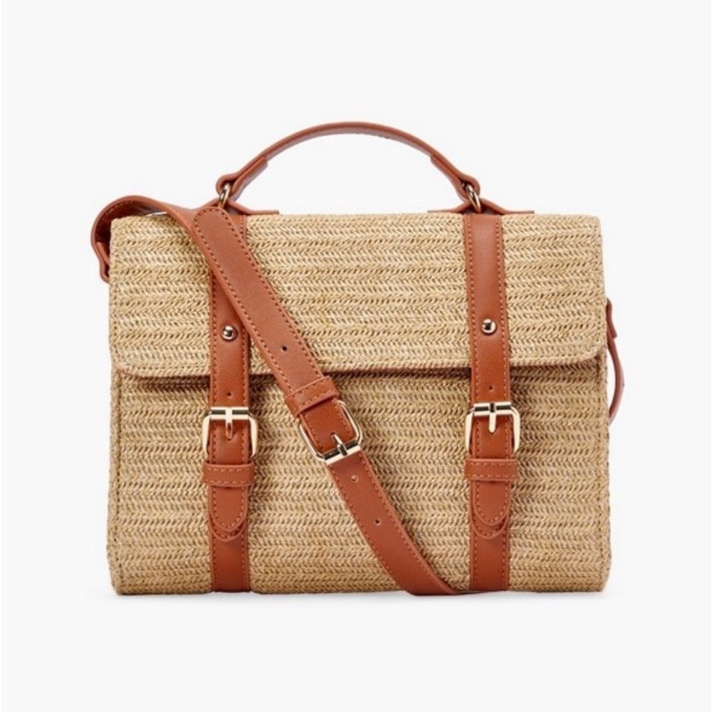 ❌SOLD❌NWOT Buckle Messenger Crossbody Bag - Picture 1 of 6